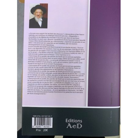 Tu raconteras Vayikra -Enseignements, morales, histoires et paraboles - Rav Yaacov Galinsky  - 2