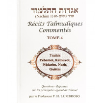Hagadot Hatalmoud - Récits talmudiques commentés - Tome 4 Le Monde du Livre - Olam Hasefer  - 1