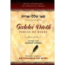 Talelei Oroth - Perles de Rosée - Bamidbar / Nombres - Rav Yissakhar Dov Rubin   - 1