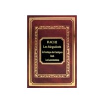 Rachi- Les Meguiloth-cantique des cantiques, Ruth, Lamentation Gallia - 1